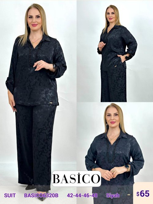 Костюмы и комплекты DIAGONAL (Black, модель BASIC06320B) оптом