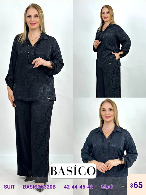 Костюмы и комплекты DIAGONAL (Black, модель BASIC06320B) оптом