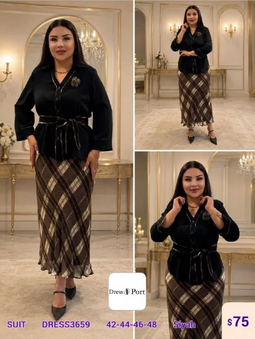 Костюмы и комплекты DIAGONAL (Black, модель DRESS3659) оптом