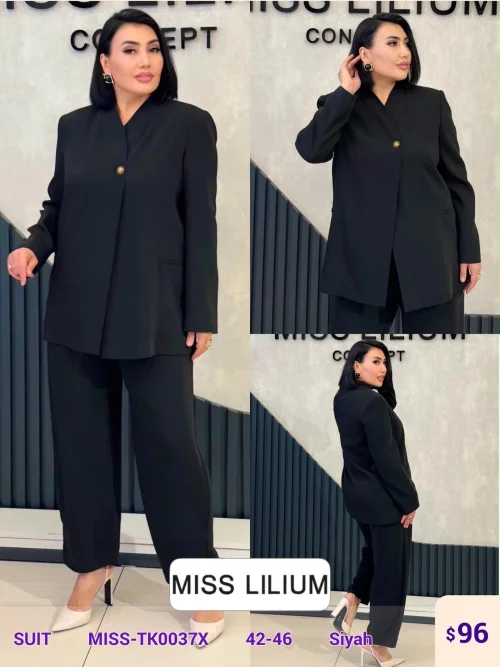 Костюмы и комплекты DIAGONAL (Black, модель MISS-TK0037X) оптом