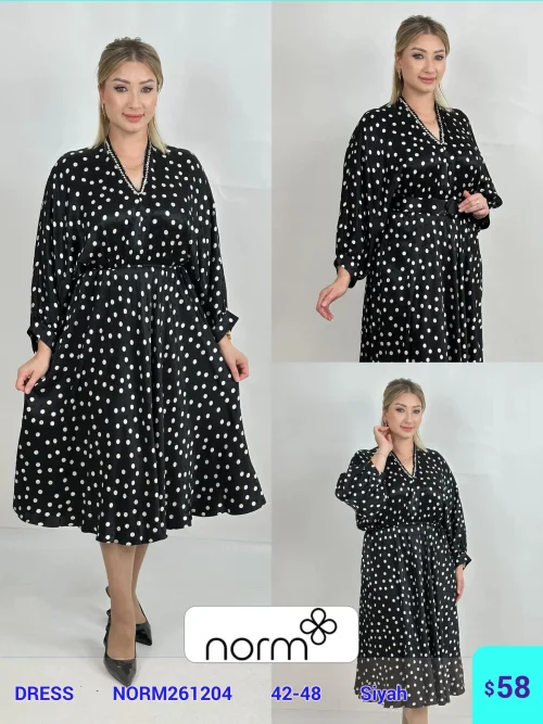 Платье DIAGONAL (Black, модель NORM261204) оптом