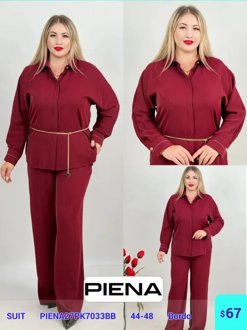 Костюмы и комплекты DIAGONAL (Burgundy, модель PIENA27PK7033BB) оптом