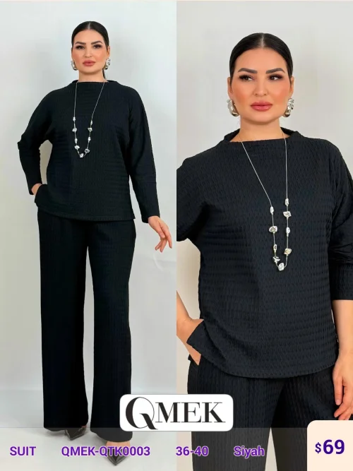 Костюмы и комплекты DIAGONAL (Black, модель QMEK-QTK0003) оптом