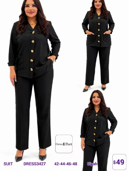Костюмы и комплекты DIAGONAL (Black, модель DRESS3427) оптом