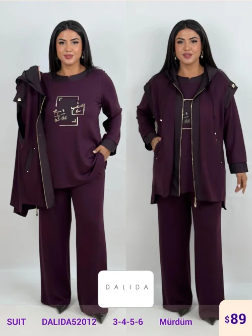Костюмы и комплекты DIAGONAL (Purple, модель DALIDA52012) оптом