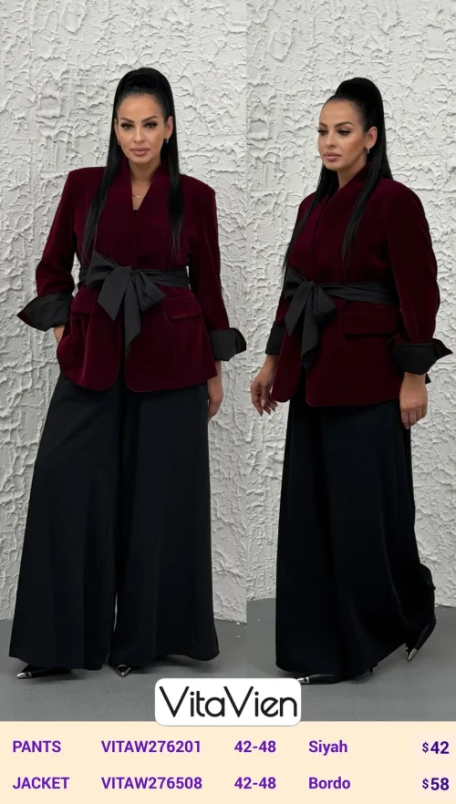 Жакет DIAGONAL (Burgundy, модель VITAW276508) оптом