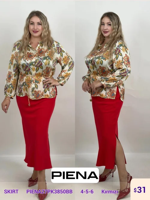 Юбка DIAGONAL (Red, модель PIENA27PK3850BB) оптом