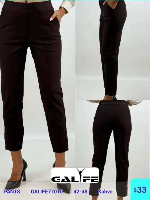 Брюки DIAGONAL (Brown, модель GALIFE77010) оптом