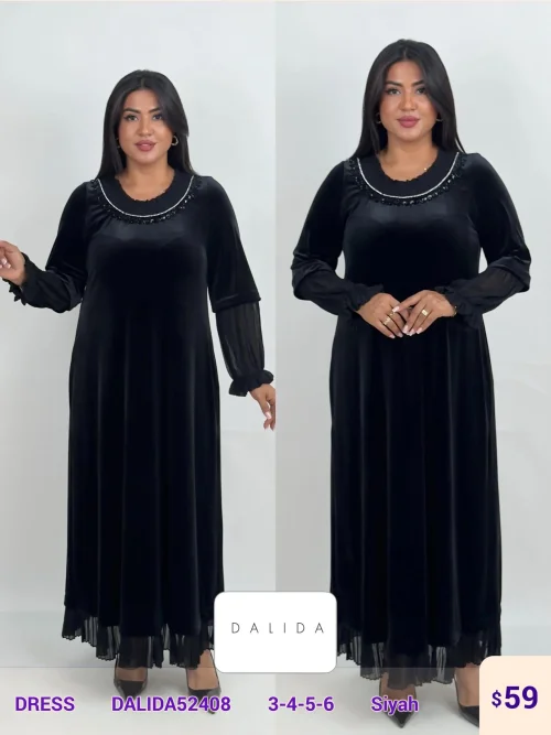 Платье DIAGONAL (Black, модель DALIDA52408) оптом