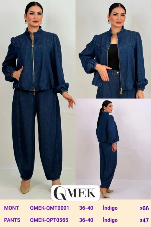 Брюки DIAGONAL (Navy, модель QMEK-QPT0565) оптом