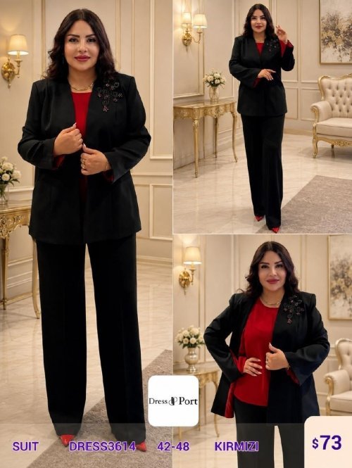 Костюмы и комплекты DIAGONAL (Red, модель DRESS3614) оптом