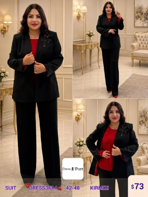 Костюмы и комплекты DIAGONAL (Red, модель DRESS3614) оптом