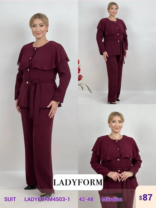 Костюмы и комплекты DIAGONAL (Purple, модель LADYFORM4503-1) оптом