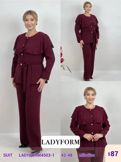 Костюмы и комплекты DIAGONAL (Purple, модель LADYFORM4503-1) оптом