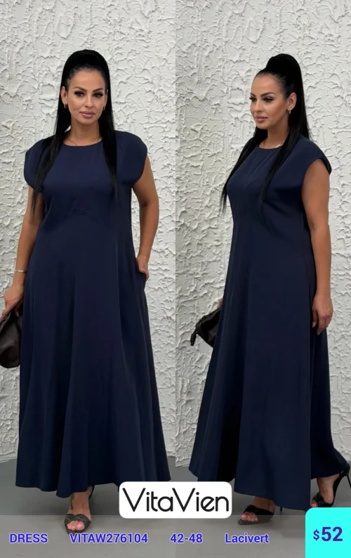 Платье DIAGONAL (Navy, модель VITAW276104) оптом