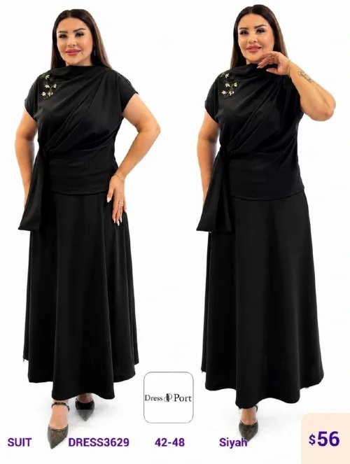 Костюмы и комплекты DIAGONAL (Black, модель DRESS3629) оптом