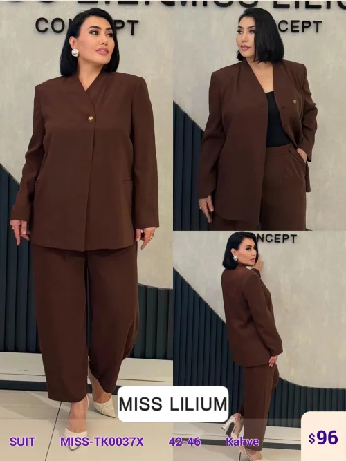 Костюмы и комплекты DIAGONAL (Brown, модель MISS-TK0037X) оптом
