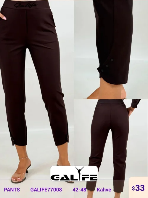 Брюки DIAGONAL (Brown, модель GALIFE77008) оптом