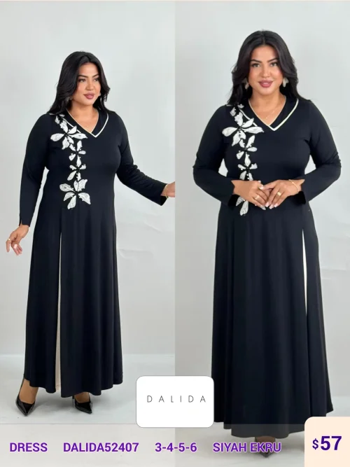 Платье DIAGONAL (Black, модель DALIDA52407) оптом