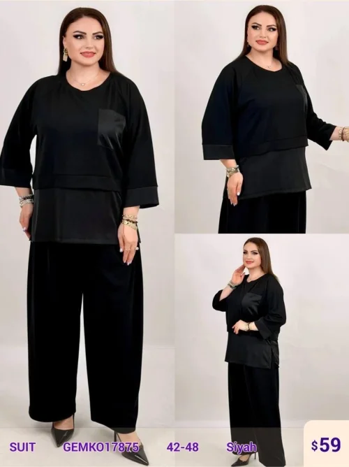 Костюмы и комплекты DIAGONAL (Black, модель GEMK017875) оптом