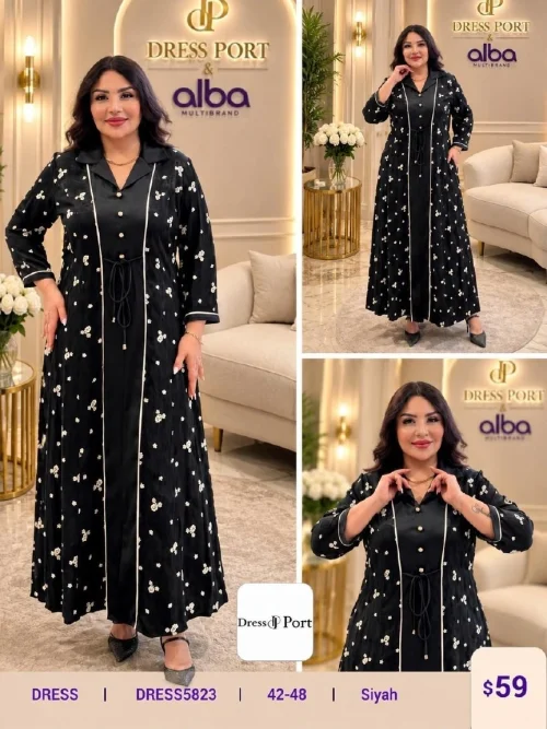 Платье DIAGONAL (Black, модель DRESS5823) оптом
