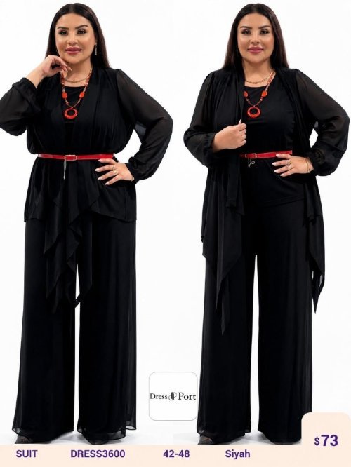 Костюмы и комплекты DIAGONAL (Black, модель DRESS3600) оптом