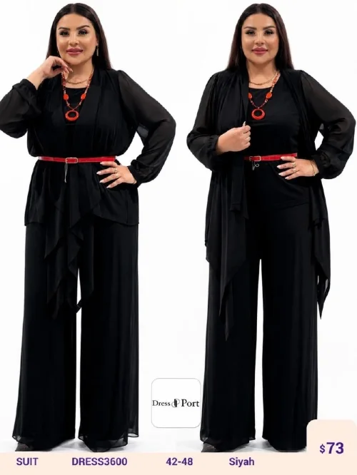 Костюмы и комплекты DIAGONAL (Black, модель DRESS3600) оптом