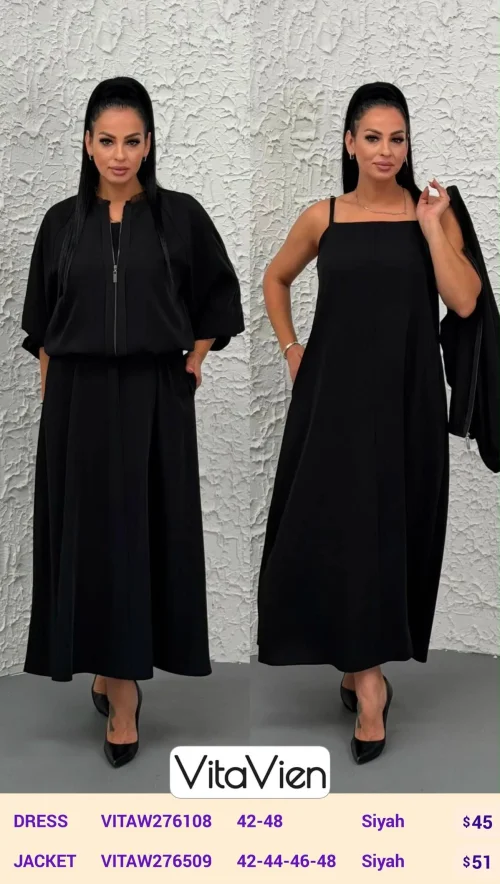 Жакет DIAGONAL (Black, модель VITAW276509) оптом