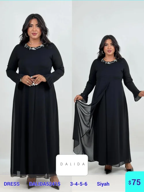 Платье DIAGONAL (Black, модель DALIDA52415) оптом