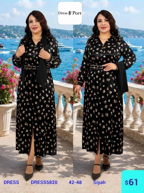 Платье DIAGONAL (Black, модель DRESS5820) оптом