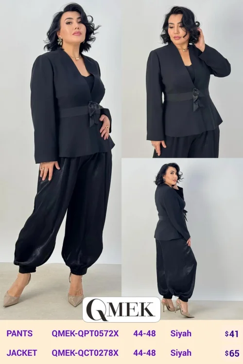 Жакет DIAGONAL (Black, модель QMEK-QCT0278X) оптом