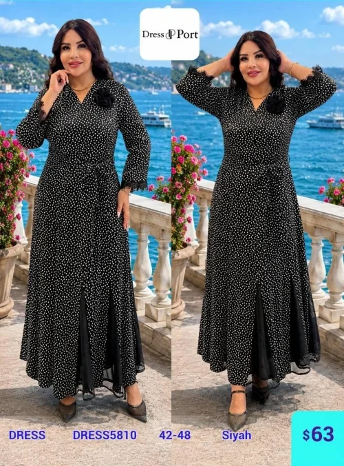 Платье DIAGONAL (Black, модель DRESS5810) оптом
