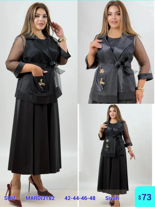 Костюмы и комплекты DIAGONAL (Black, модель MARDI3182) оптом