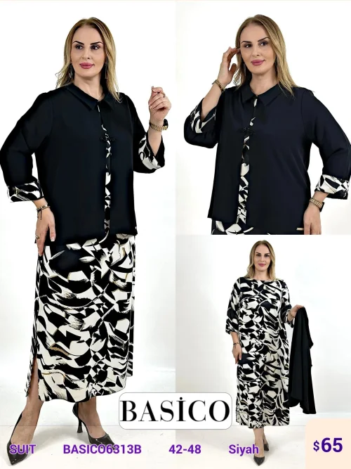 Костюмы и комплекты DIAGONAL (Black, модель BASICO6313B) оптом