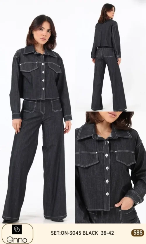 Костюмы и комплекты DIAGONAL (Black, модель 3045) оптом