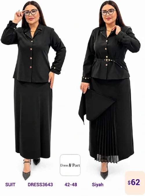 Костюмы и комплекты DIAGONAL (Black, модель DRESS3643) оптом