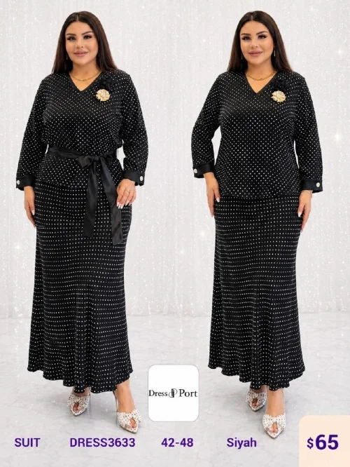 Костюмы и комплекты DIAGONAL (Black, модель DRESS3633) оптом