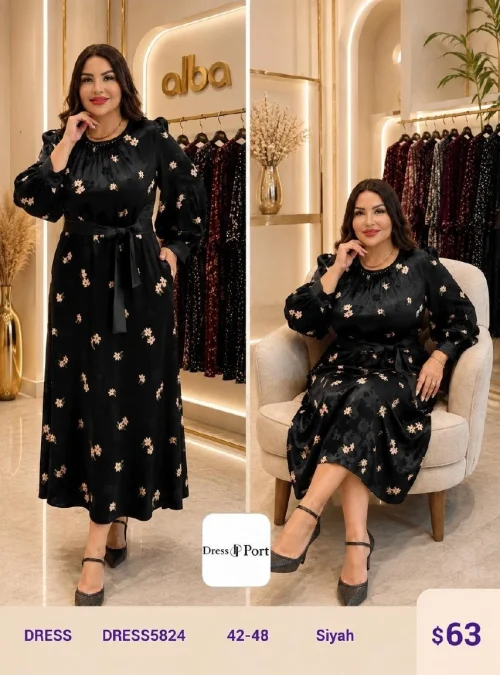 Платье DIAGONAL (Black, модель DRESS5824) оптом