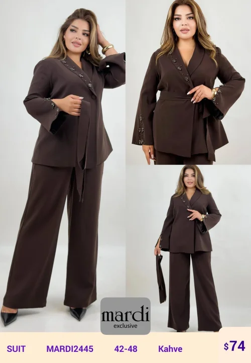 Костюмы и комплекты DIAGONAL (Brown, модель MARDI2445) оптом