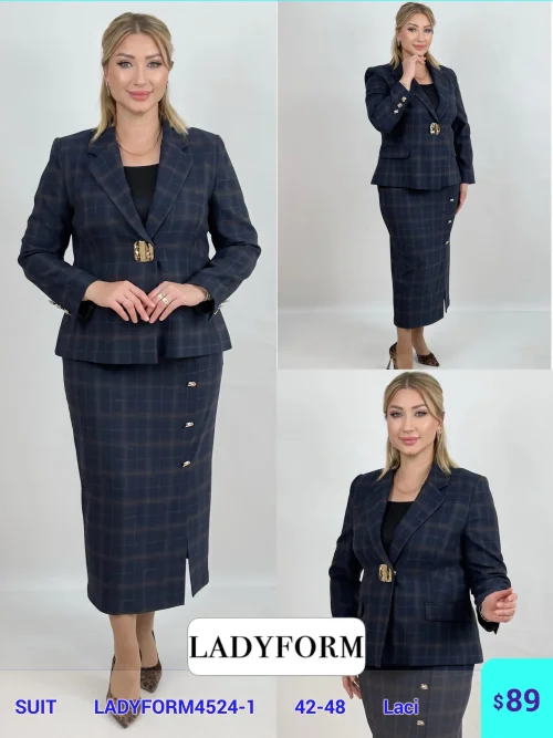 Костюмы и комплекты DIAGONAL (Navy, модель LADYFORM4524-1) оптом