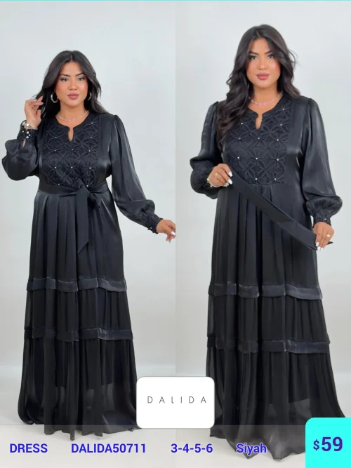 Платье DIAGONAL (Black, модель DALIDA50711) оптом