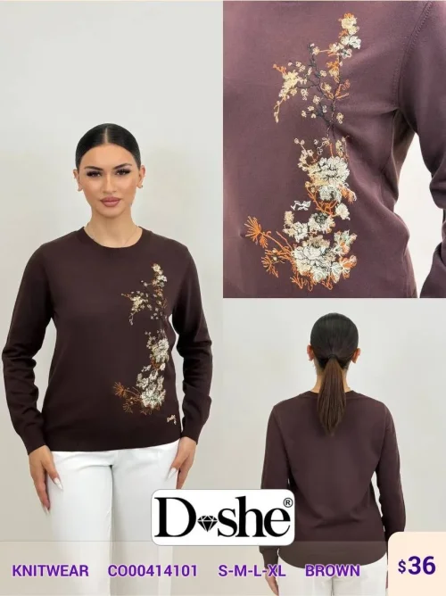 Трикотаж DISHE (Brown, модель CO00414101S) оптом