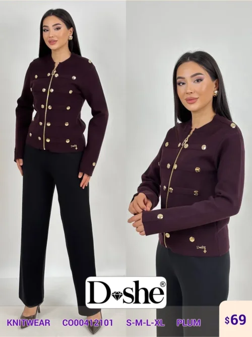 Трикотаж DISHE (Purple, модель CO00412101) оптом