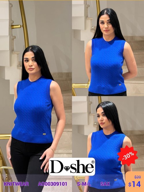 Knitwear DISHE (Васильковый, модель A000309101) оптом