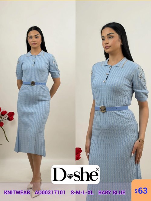 Knitwear DISHE (Синий, модель A000317101) оптом