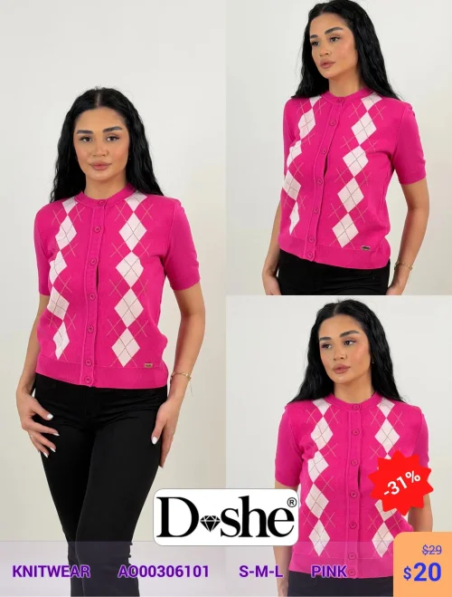 Knitwear DISHE (Розовый, модель A000306101) оптом