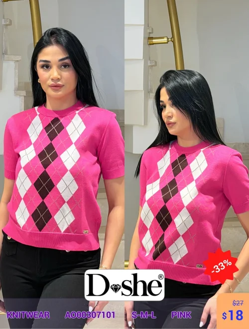 Knitwear DISHE (Розовый, модель A000307101) оптом