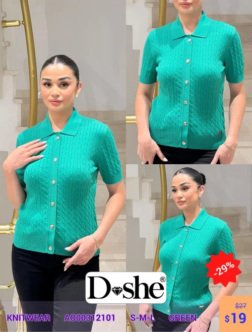 Knitwear DISHE (Зеленый, модель A000312101) оптом