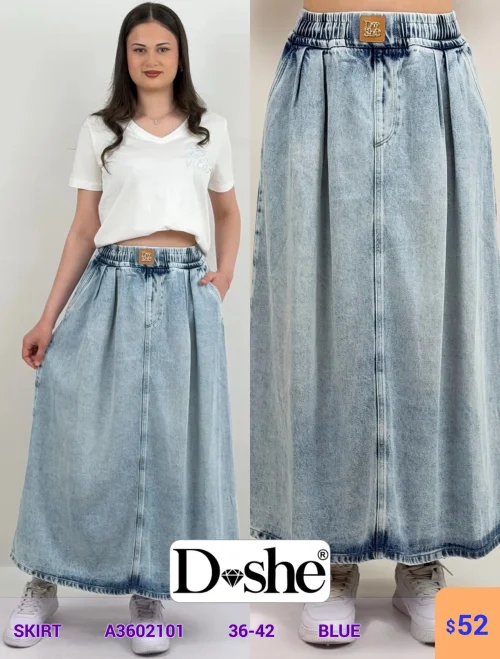 Юбка DISHE (Синий, модель A3602101) оптом