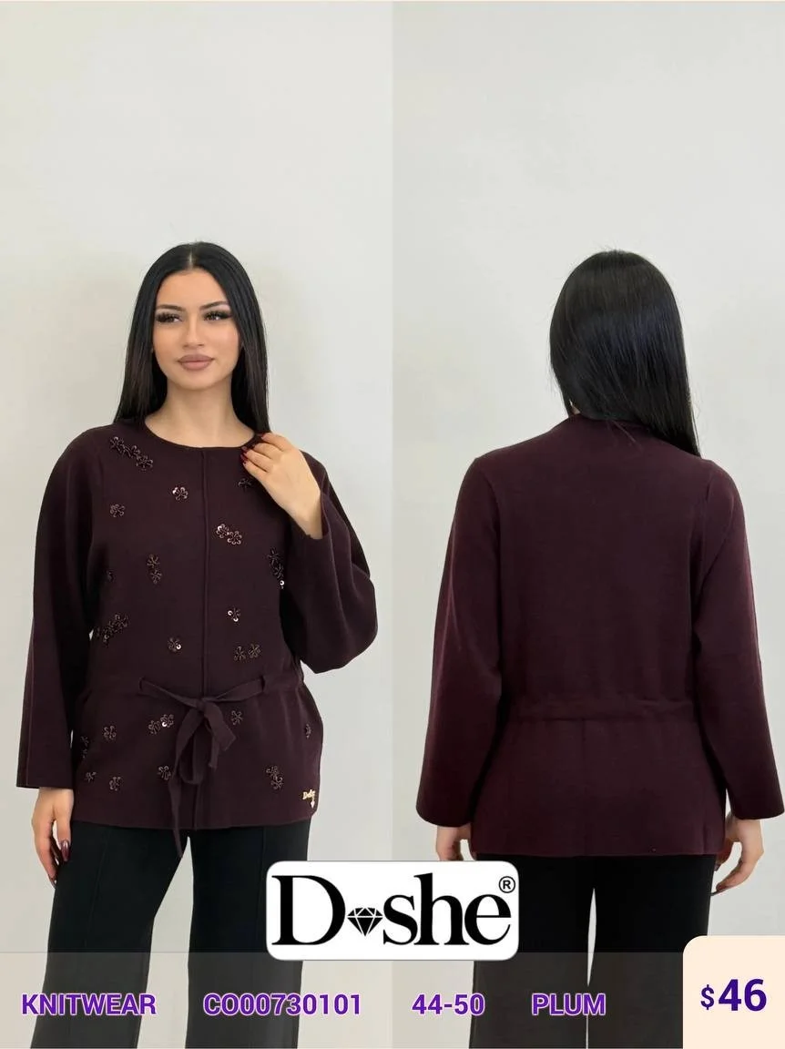 Трикотаж DISHE (Purple, модель C000730101) оптом